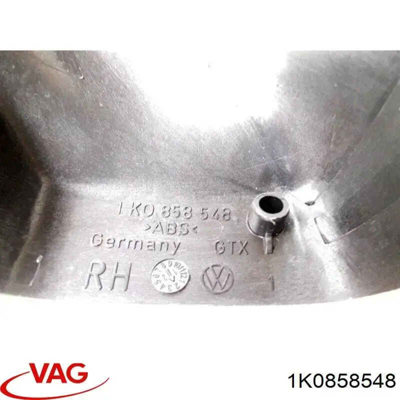 Compre 1K0858548 VAG Placa sobreposta (tampa) de suporte de espelho de salão