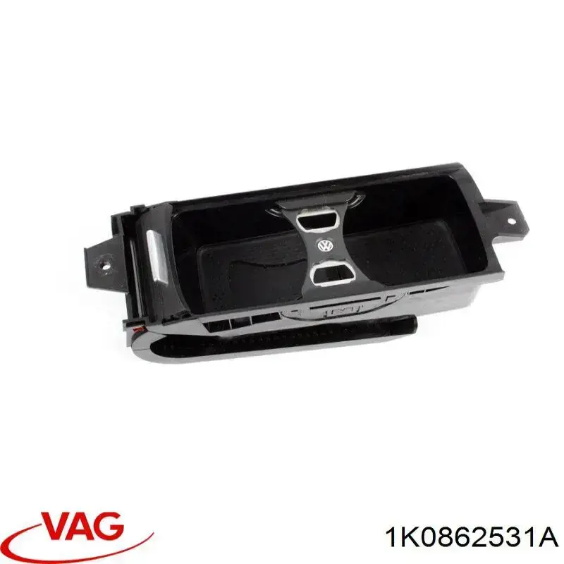 1K0862531A VAG Suporte para copos de braço de consola central