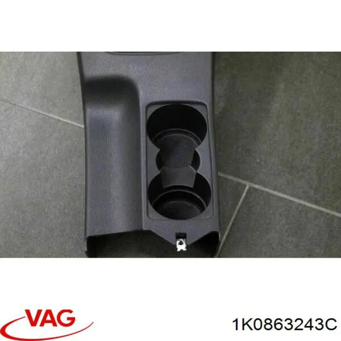 Consola de painel de controlo central VAG 1K0863243C preço, a partir de 48,00 USD