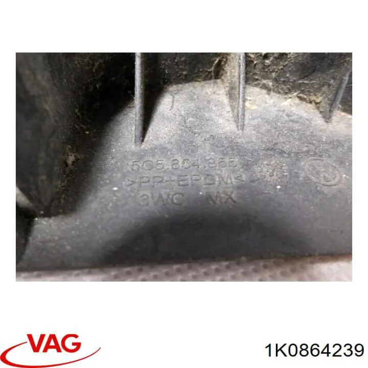 Proteção de motor, de panela (da seção de motor) VAG 1K0864239 preço, a partir de 26,92 USD