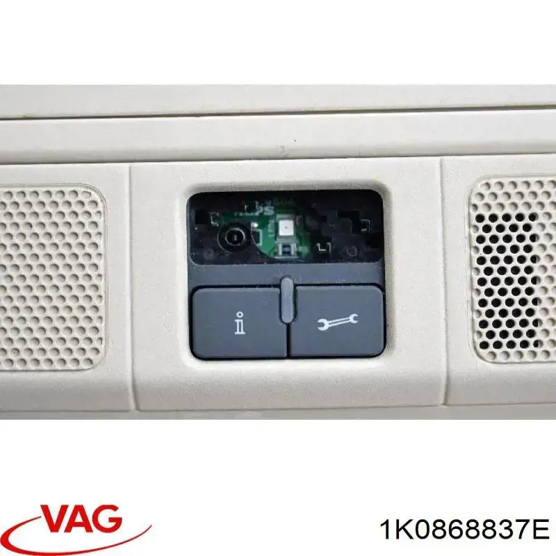 1K0868837E VAG Estojo para os óculos