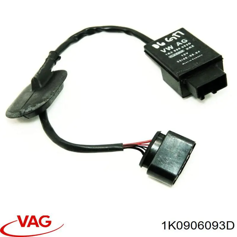 1K0906093D VAG Módulo de direção (Centralina eletrônica) da bomba de combustível