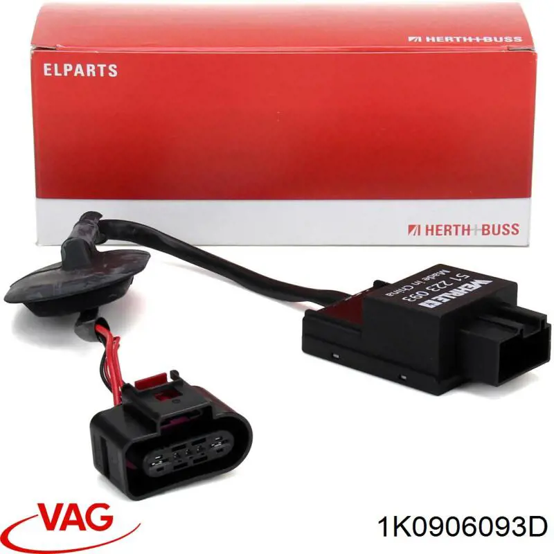 Compre 1K0906093D VAG Módulo de direção (Centralina eletrônica) da bomba de combustível