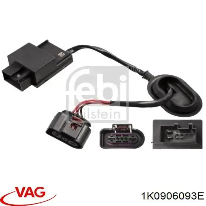 Compre 1K0906093E VAG Módulo de direção (Centralina eletrônica) da bomba de combustível