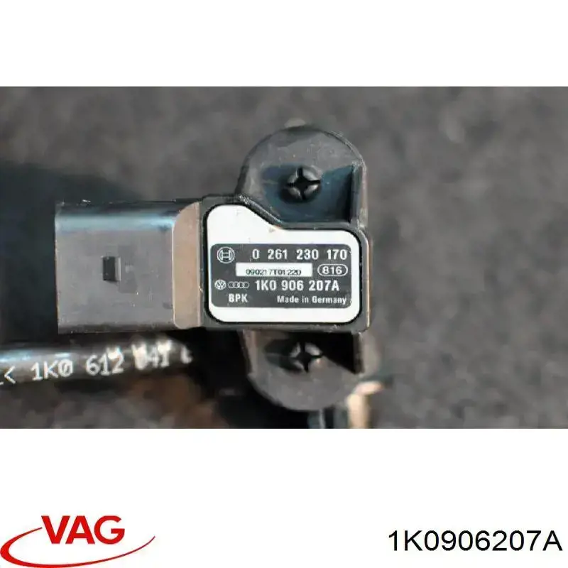 Sensor de depressão de impulsionador de vácuo dos freios VAG 1K0906207A preço, a partir de 51,81 USD