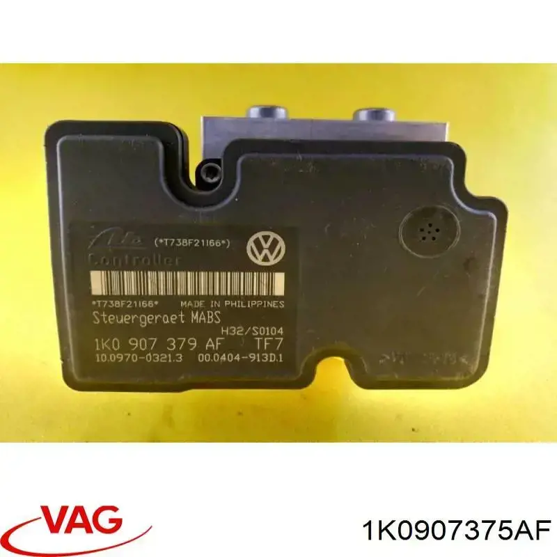 1K0907375AF VAG Módulo de direção (Centralina eletrônica) ABS