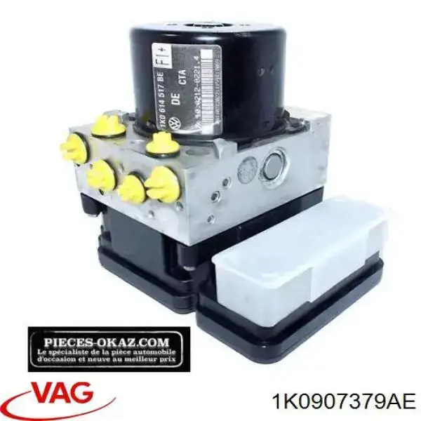 1K0907379AE VAG Unidade hidráulico de controlo ABS