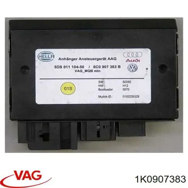 Unidade de controlo de gancho de reboque VAG 1K0907383 preço, a partir de 129,40 USD