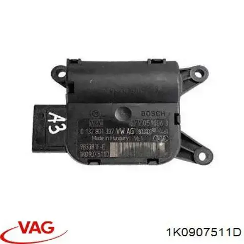 Compre 1K0907511D VAG Acionamento de comporta de forno