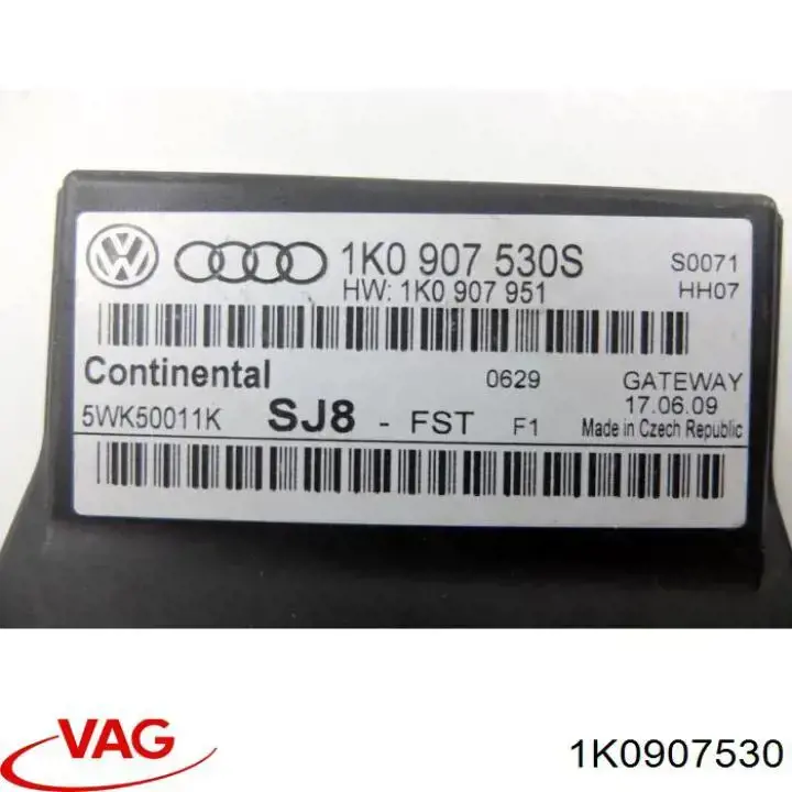 Módulo "Interface de diagnóstico" VAG 1K0907530 preço, a partir de 71,63 USD