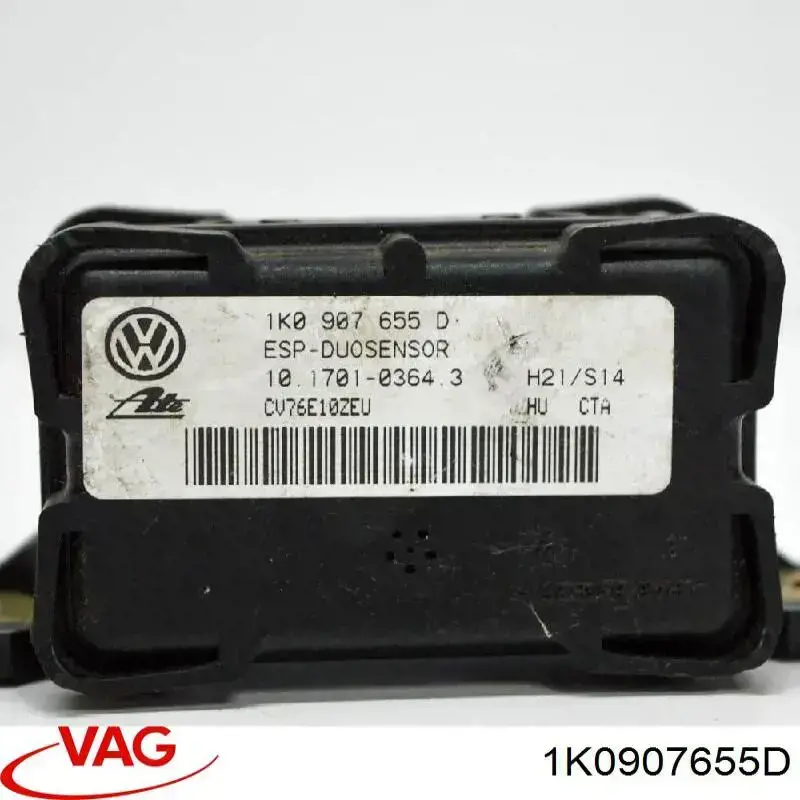 Compre 1K0907655D VAG Sensor de aceleração longitudinal