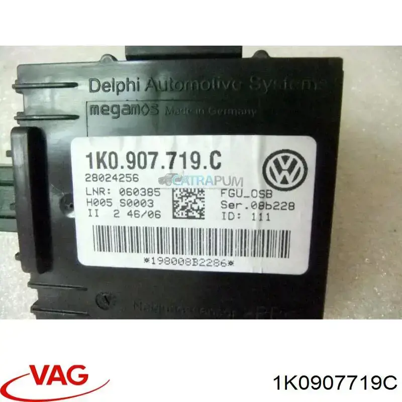Unidade de controlo (Centralina eletrônica) de sinalização VAG 1K0907719C preço, a partir de 42,56 USD