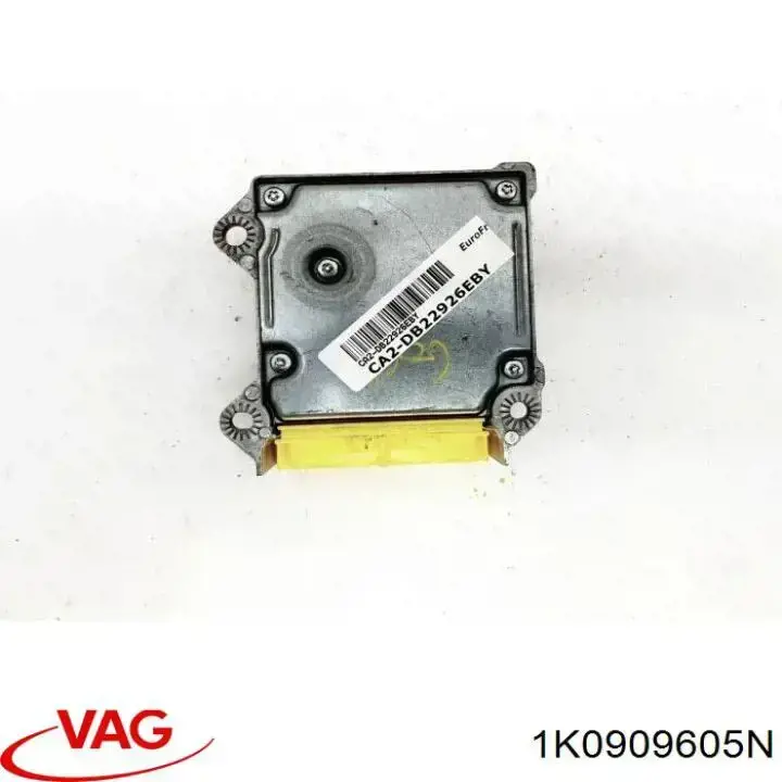 1K0909605N VAG Módulo processador de controlo da bolsa de ar (Centralina eletrônica AIRBAG)