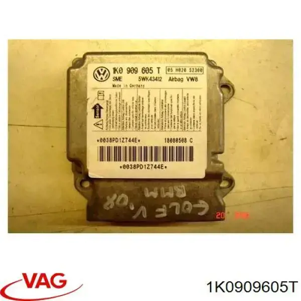 Módulo processador de controlo da bolsa de ar (Centralina eletrônica AIRBAG) VAG 1K0909605T preço, a partir de 52,78 USD
