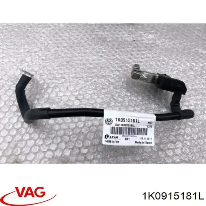Cabo de terra de bateria recarregável (PILHA) VAG 1K0915181L preço, a partir de 46,05 USD
