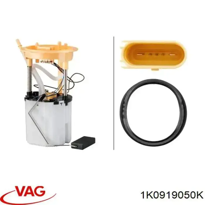 1K0919050K VAG Módulo de bomba de combustível com sensor do nível de combustível