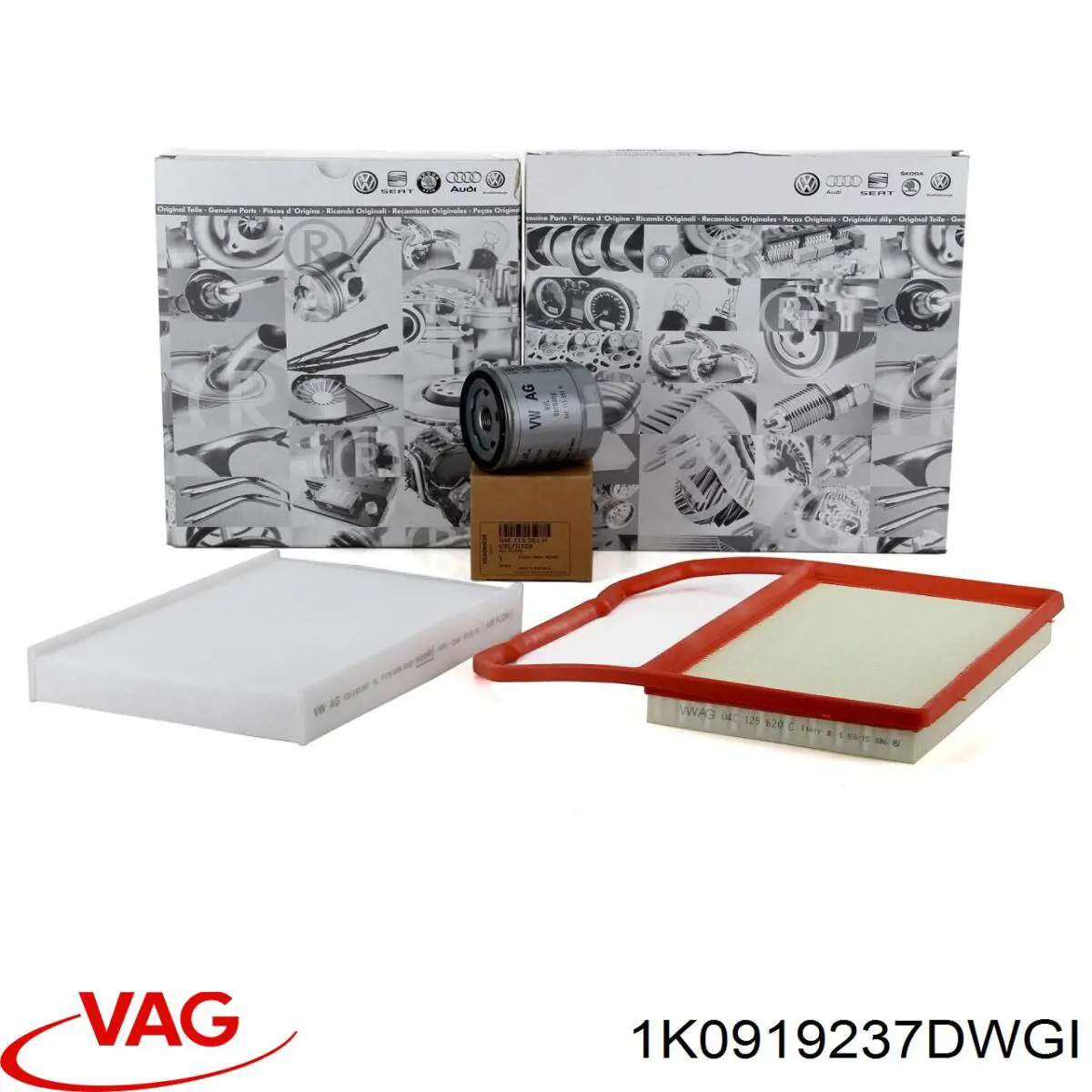 Compre 1K0919237DWGI VAG Fecho de desligação (desativação) de cinto de segurança de passageiro