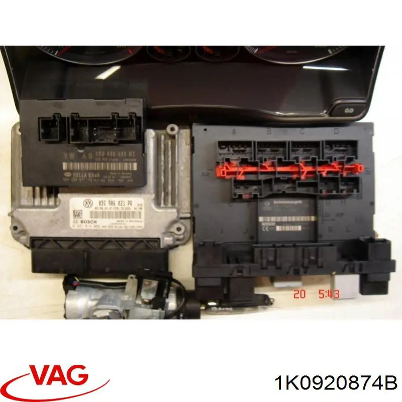 Painel de instrumentos (quadro de instrumentos) VAG 1K0920874B preço, a partir de 122,58 USD