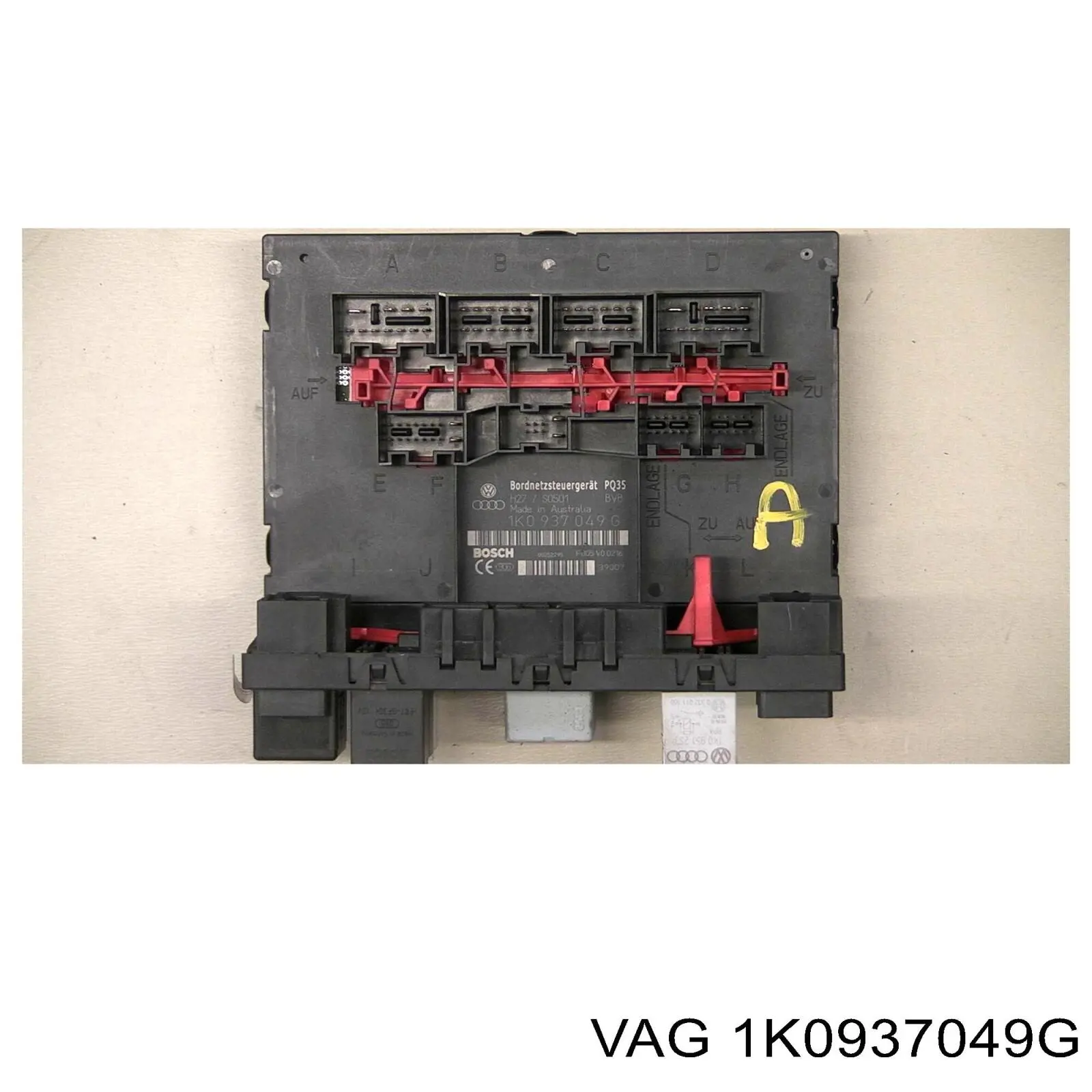 1K0937049G VAG Unidade de dispositivos de segurança
