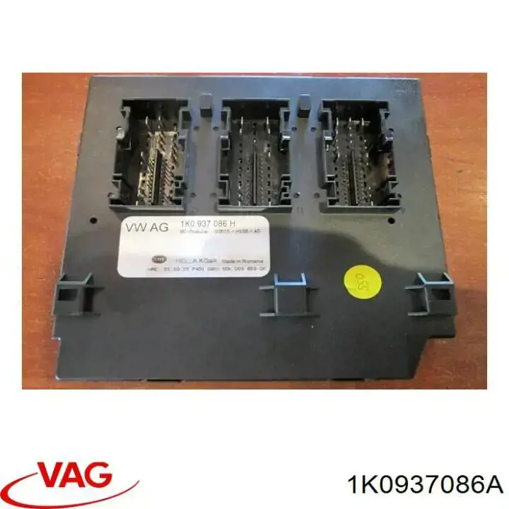 1K0937086A VAG Módulo de direção (Centralina eletrônica) da rede de bordo