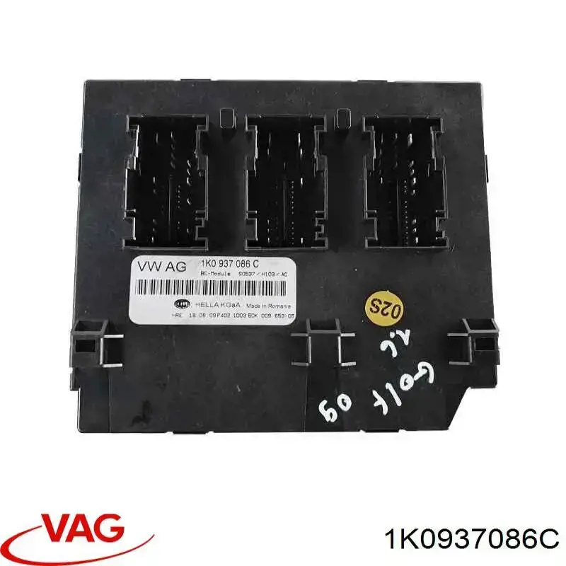 Módulo de direção (Centralina eletrônica) da rede de bordo VAG 1K0937086C preço, a partir de 108,96 USD