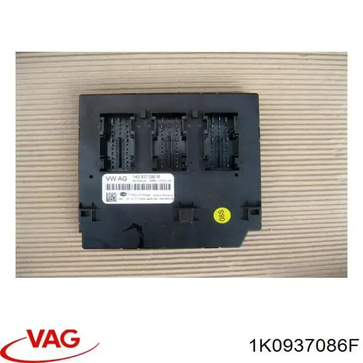 Compre 1K0937086F VAG Módulo de direção (Centralina eletrônica) da rede de bordo