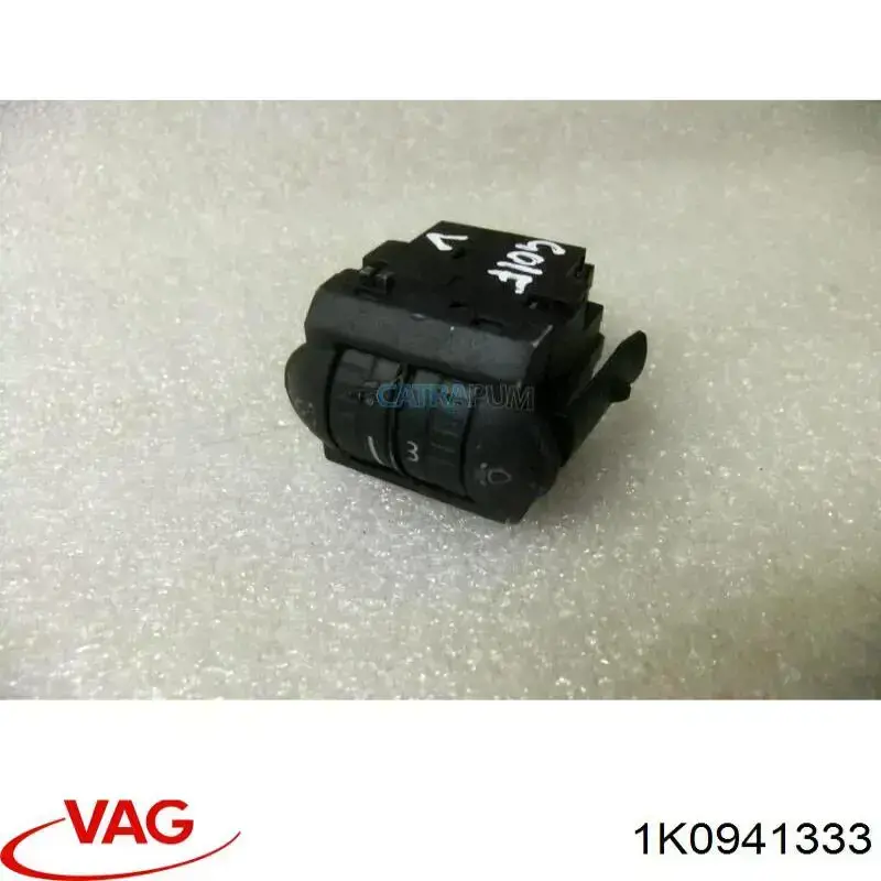 1K0941333 VAG Botão (regulador) de corretor das luzes