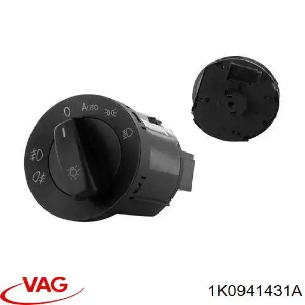 Comutador das luzes no "painel de instrumentos" VAG 1K0941431A preço, a partir de 30,58 USD