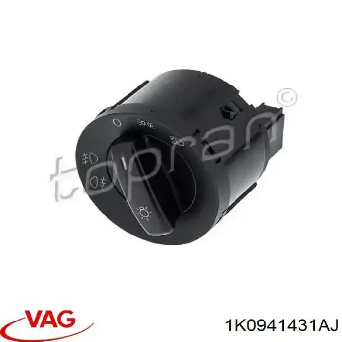 Compre 1K0941431AJ VAG Comutador das luzes no "painel de instrumentos"