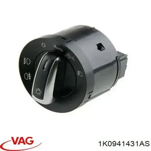 Comutador das luzes no "painel de instrumentos" VAG 1K0941431AS preço, a partir de 35,98 USD