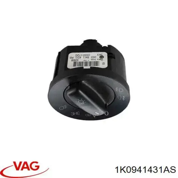 Compre 1K0941431AS VAG Comutador das luzes no "painel de instrumentos"