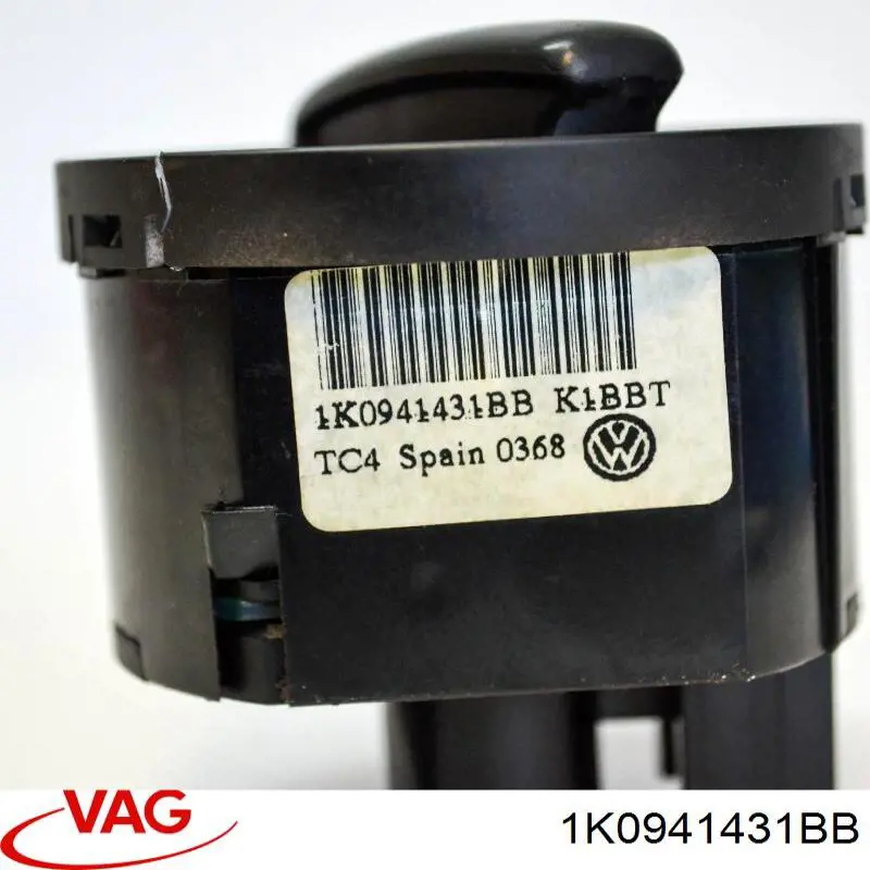 1K0941431BB VAG Comutador das luzes no "painel de instrumentos"