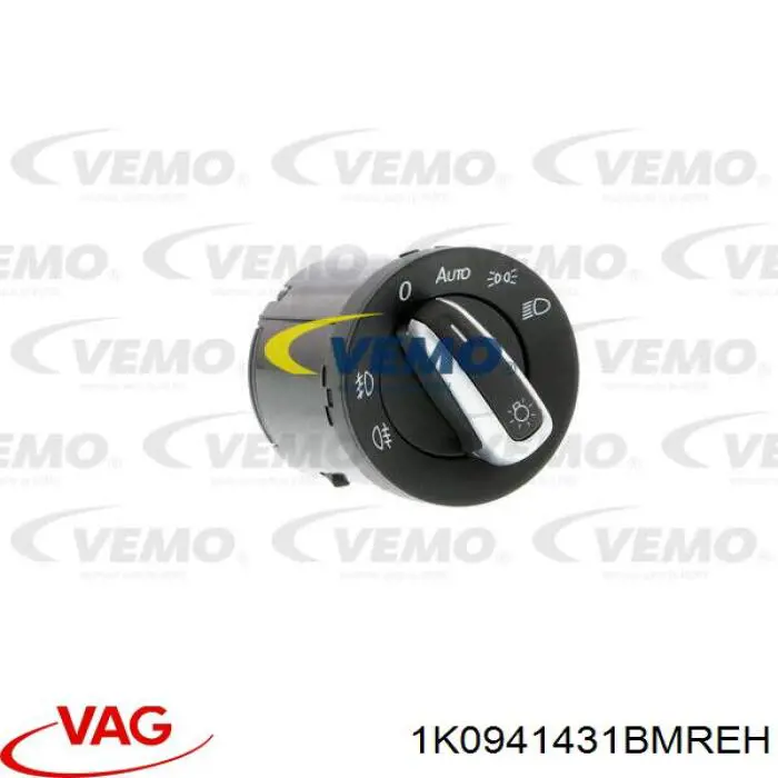 1K0941431BMREH VAG Comutador das luzes no "painel de instrumentos"