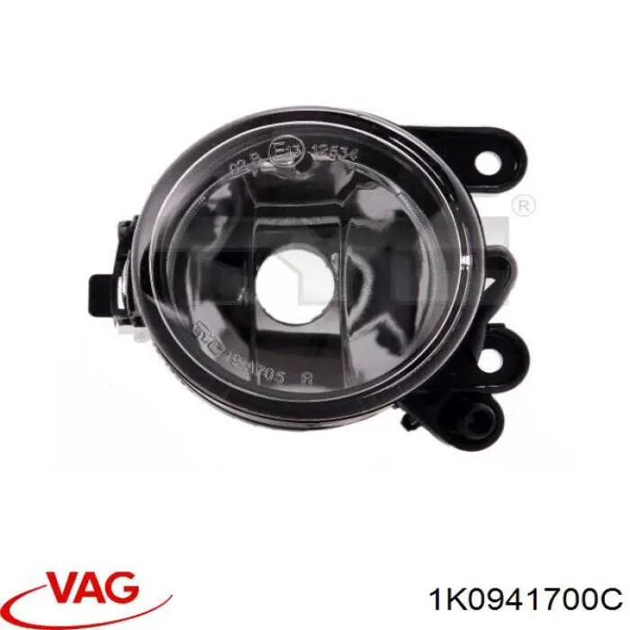 Luzes de nevoeiro direitas VAG 1K0941700C preço, a partir de 59,04 USD