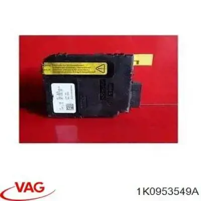 1K0953549A VAG Módulo de direção (Centralina eletrônica) dos interruptores instalados na coluna da direção