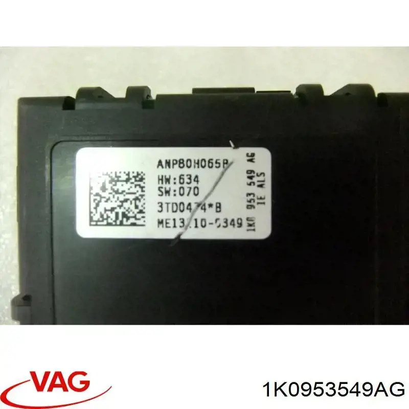 1K0953549AG VAG Unidade de controlo de cruzeiro