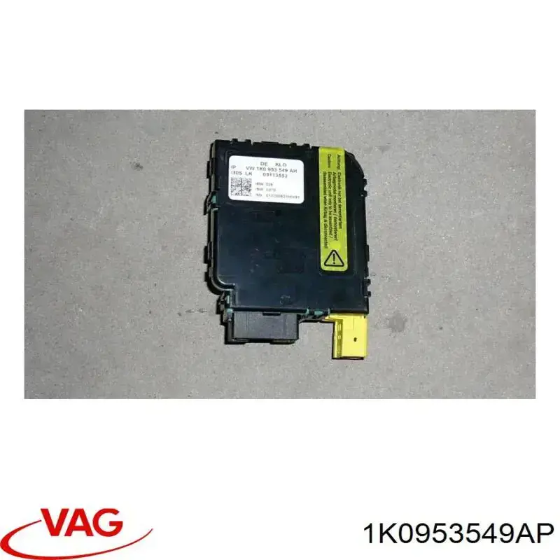 1K0953549AP VAG Módulo de direção (Centralina eletrônica) dos interruptores instalados na coluna da direção