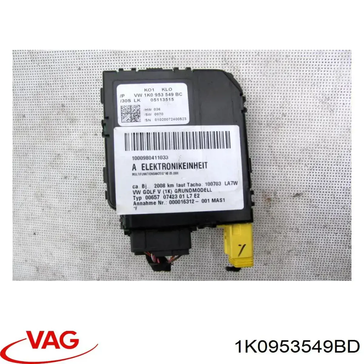 Compre 1K0953549BD VAG 