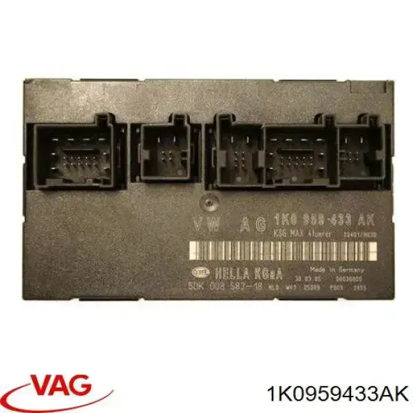 Unidade de conforto VAG 1K0959433AK preço, a partir de 42,46 USD