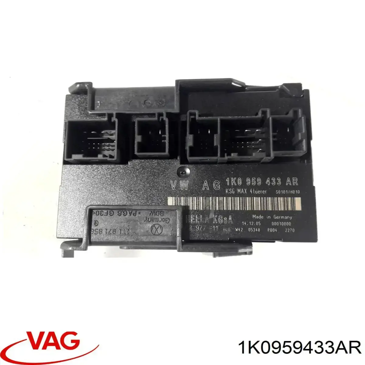 1K0959433AR VAG Unidade de conforto