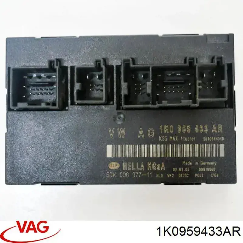 Unidade de conforto VAG 1K0959433AR preço, a partir de 46,05 USD