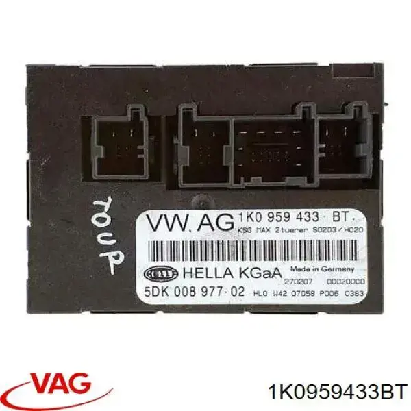 1K0959433BT VAG Unidade de conforto