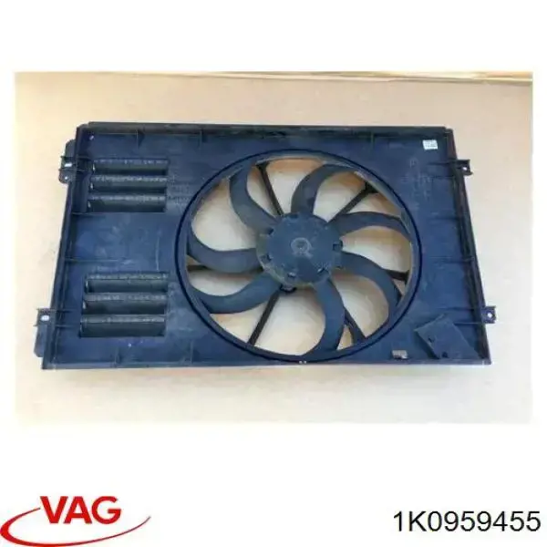 Difusor do radiador de esfriamento, montado com motor e roda de aletas VAG 1K0959455 preço, a partir de 120,88 USD