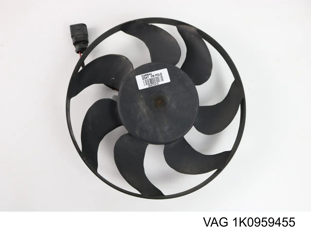 Difusor do radiador de esfriamento, montado com motor e roda de aletas 1K0959455 VAG