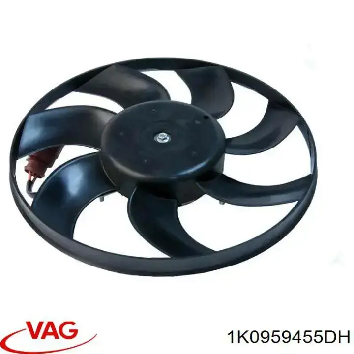Ventilador elétrico de esfriamento montado (motor + roda de aletas) direito VAG 1K0959455DH preço, a partir de 86,83 USD