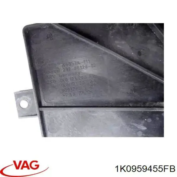 Ventilador elétrico de esfriamento montado (motor + roda de aletas) esquerdo 30959043 AND