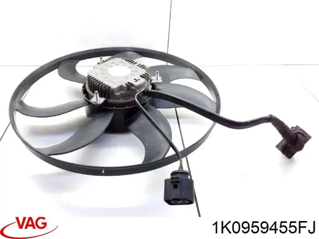 Compre 1K0959455FJ VAG Ventilador elétrico de esfriamento montado (motor + roda de aletas) esquerdo