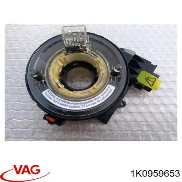 Compre 1K0959653 VAG Anel AIRBAG de contato, cabo plano do volante