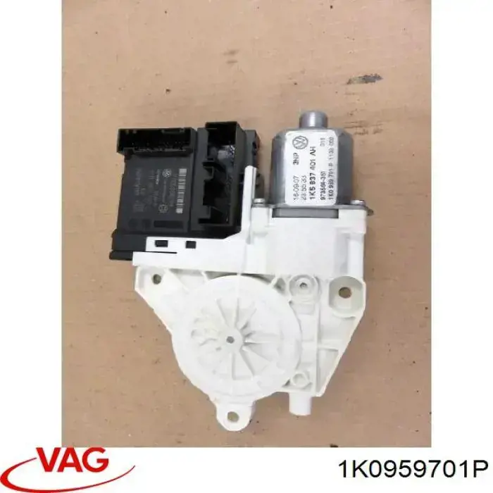 Compre 1K0959701P VAG Motor de acionamento de vidro da porta dianteira esquerda