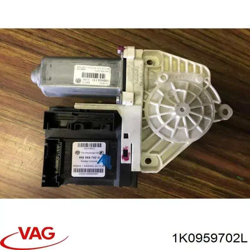 Motor de acionamento de vidro da porta dianteira direita VAG 1K0959702L preço, a partir de 56,28 USD